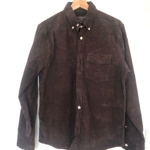 Abercrombie Corduroy Button Down Shirt